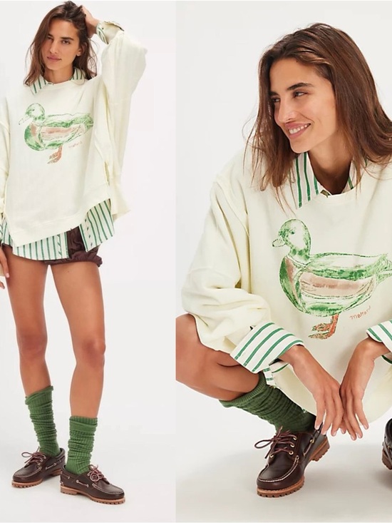 We The Free Tops - NWT- We The Free Graphic Camden Pullover
